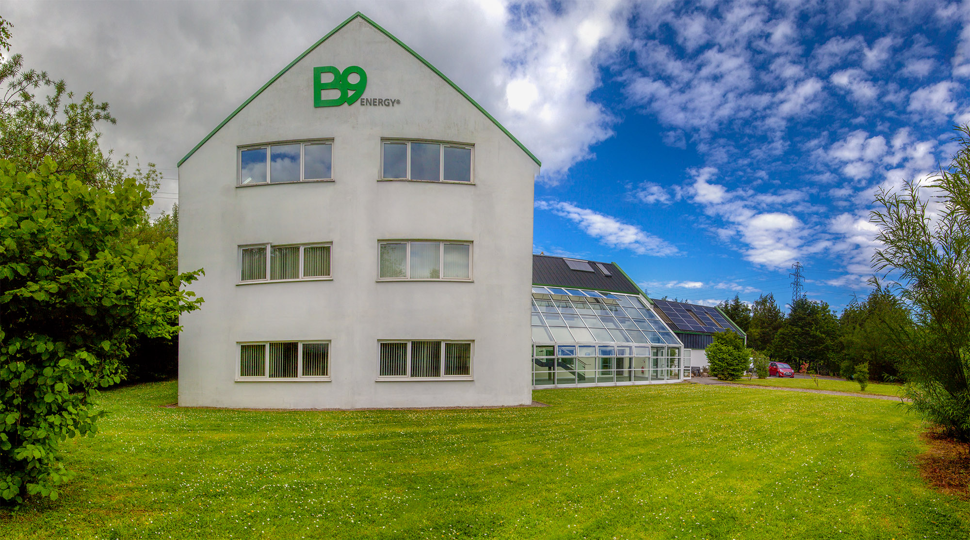 B9 Energy Ltd | Carbon Neutral Offices | Northern Ireland